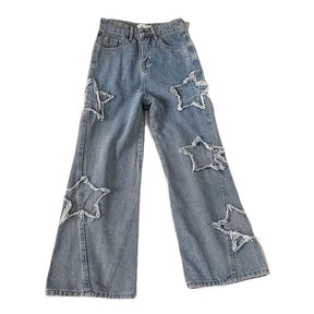 Retro Patch Star jeans